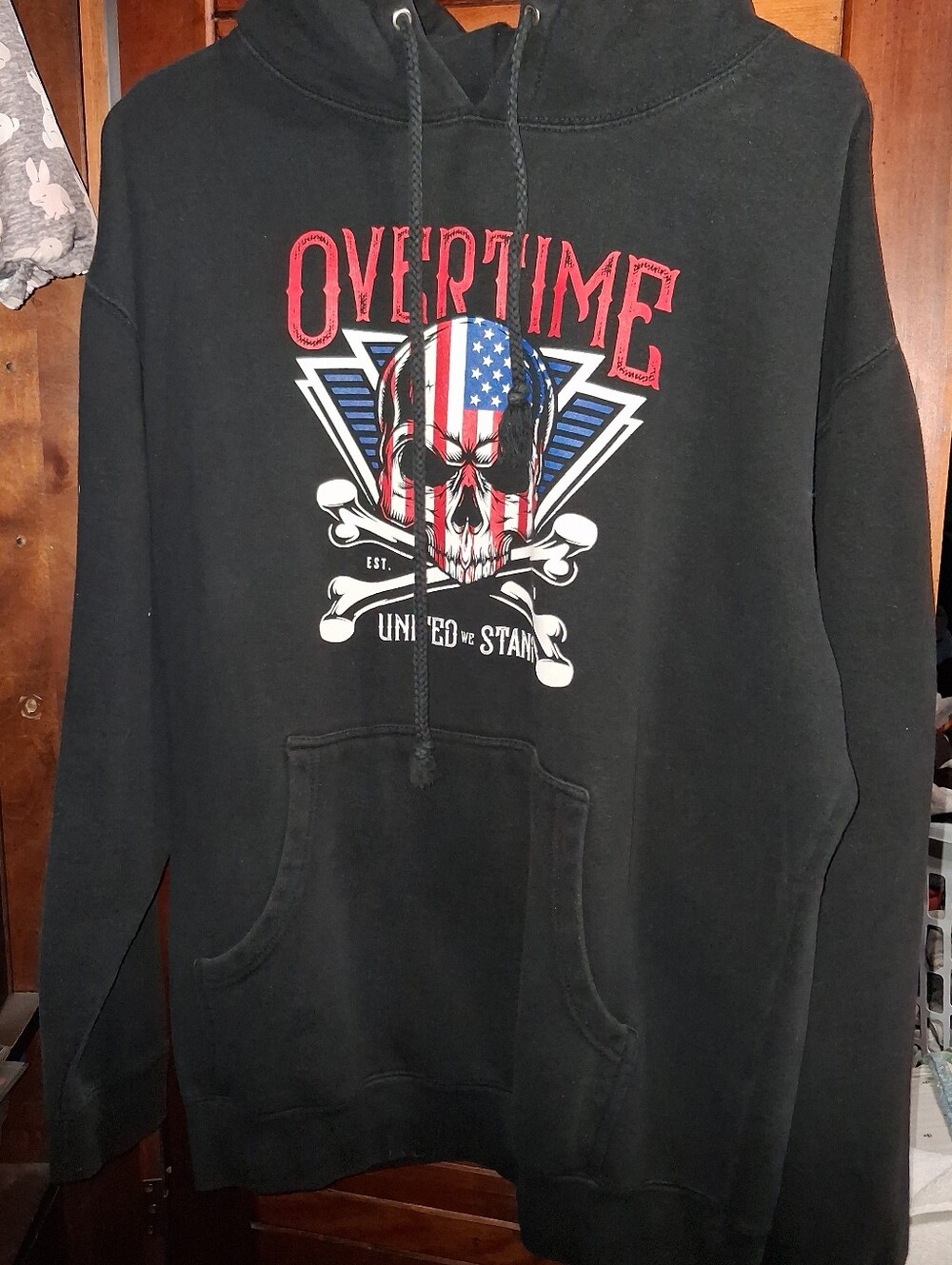 Overtime Black Hoodie